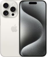 Apple iPhone 15 Pro (128 GB) White Titanium Unlocked Like New Condition
