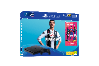 Playstation 4 500GB Jet Black Console - NOW INCLUDES FREE FIFA 19 BUNDLE