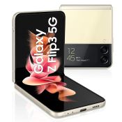 Samsung Galaxy Z Flip3 5G 128GB Cream UNLOCKED Pristine 