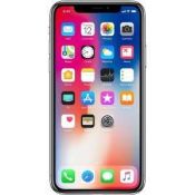 Apple iPhone X 256GB Silver (Unlocked) Excellent
